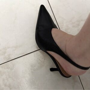 New Leather Top Shop Heels size 7
